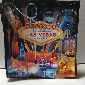 Las Vegas Souvenir Tote Shopping Bag NWT